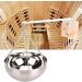 Fdit 20cm Stainless Steel Sauna Aromatherapy Bowl - Essential Oil Holder & Room Accessories for Ultimate Sauna Experience - Buy Online on GoSupps.com