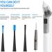 Earwax Vacuum Strong Suction 6 Gear | KDO Ear Wax Remover with Indicator | Safe Silicone Tip | Ear Cleaner Tool for Humans & Pets - Buy Online on GoSupps.com