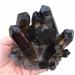 Room Decoration 500g-650g Natural Black Smoky Crystal Quartz Stone Cluster 1pc