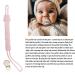 JIANIAO 3 Pack Silicone Pacifier Clip - Secure Strap for Pacifiers, Teethers & Toys - Buy Online on GoSupps.com