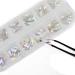 Buy Beadsland 5280 Rhinestones & Glass Crystal Kit - Multi Shape Flat Back Nail Stones Face Glitter & Makeup Mix - 12 Colors 6 Sizes | International Shipping Available - Buy Online on GoSupps.com