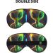 Alien Planet Print Eye Mask | Adjustable Blackout Sleeping Mask for Men & Women | Sleep Aid & Eye Care - Buy Online on GoSupps.com
