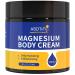 ASDToTio Magnesium Cream for Sleep Support & Muscle Comfort Deep Relaxation Nighttime Lotion with Coconut Oil & Vanilla for Skin Hydration Calming Body Cream for Men & Women