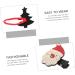FRCOLOR 2 Sets Children's Hairpin Pumpkin Hair Bow Barrette Hair Accessories Santa Claus Hairpin Xmas Hair Kids Hairpin Kids Barrettes for Hair Kids Lovely Barrette Cute Zinc Alloy Clip - Buy Online on GoSupps.com