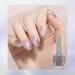 Purple Metal Nail Polish Gel Silvery Glitter Holographic Metallic Shell Thread No Need Cure Varnish Shimmering Shining Sparkling Long Lasting DIY Art Manicure at Home Gift for Women & Girls - Buy Online on GoSupps.com