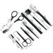 8-in-1 Stainless Steel Eyebrow Grooming Kit with Travel Case - All-in-One Eyebrow Tool for Women and Men - Buy Online on GoSupps.com