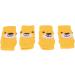 Puppy Elbow Soft and Elastic Dog Elbow Protector Cartoon Bear Pattern 4 Pcs Pet Joint Protection for Puppies (XL) - Buy Online on GoSupps.com