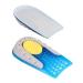 1 Pair Inner Height Increasing Insole Height Raising Insoles Tenis Deportivos para Mujer Concealed Footbed Shoe Inserts Heightening Insoles Elasticity Booster Pad TPE Blue 12.7X6.3X3.5CM