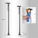 Telescopic Non Slip Crutches Older Cane Aluminum Alloy Elderly Height Adjustment Walking Stick Blind Sticker Black Blue for Persons rollator walker Durable Mobility Aid for Arthritis Elderly Seni - Buy Online on GoSupps.com