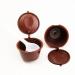 Tutoy 2pcs Coffee Machine Capsules Dolce Gusto Refillable Reusable Coffee Emohome