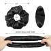 Lilysilk 100% Silk Hair Rings - Black Ponytail Holder & Hair Tie - Reusable Silk Hair Band for Ladies (1 Pack) - Buy Online on GoSupps.com