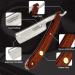 Gold Dollar Wooden Handle Straight Razor for Men & Barbers - Retro Shaving Tool, Stabilizer-Free - Buy Online on GoSupps.com