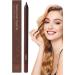 Eye Pencil - 2 in 1 Smudge-Proof Eyebrow Pencil and Eyeliner Pen | Waterproof Long-Lasting Eyebrow Pen Beauty Makeup for Everyday Wear Dates and Birthdays - Buy Online on GoSupps.com