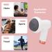 Buy Electrical Cellulite Massage Device - 5 Massage Heads 6-Stage Adjustable Hand-Body Massager for Stomach Arms & Thighs | International Shipping Available - Buy Online on GoSupps.com