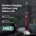 CD-02 Electric Toothbrush - Wireless Charging Rechargeable 4 Modes & Pressure Sensor | Long-lasting Battery Life - Black & Red - Buy Online on GoSupps.com
