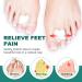 Decproch Toe Spreader - 12 Silicone Toe Separators for Overlapping Toes & Friction Relief - Unisex Comfort Solution in White - Buy Online on GoSupps.com