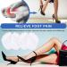 Gel Insole for High Heels - 2 PCS Self-Stick Ball of Foot Pad for Women | Shock Absorption & Pain Relief | Anti-Slip Forefoot Cushions - Buy Online on GoSupps.com