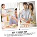 Mikikit Egg Holder Storage 3pcs Egg Storage Box Fridge Eggs Refrigerator Clear Shelves Kitchen Egg Holder Place Plate Household - Buy Online on GoSupps.com
