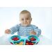 Qshare Toddler Plates - BPA-Free, Portable & Strong Suction | Dishwasher & Microwave Safe Silicone Placemat - 1CarBlue - Buy Online on GoSupps.com