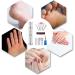 Electric Nail File Toenail Grinder for Human Thick Toenails Toenail Grinder for Thick Nails Polishing Care Peeling Removal Edge Shaping Suitable for Various Nails and Shapes (18 Grinding Heads) 18-white - Buy Online on GoSupps.com