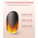 Hotdot Rechargeable Hand Warmers - 5200mAh Portable Pocket Heater for Men, Women - Outdoor Camping, Hunting - Noble Black - Buy Online on GoSupps.com