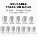 Shop Fall Press on Nails - Medium Almond French Fake Nails | Red Floral Full Cover Glitter Glossy Designs | 24 Pcs Acrylic Stick on Nails for Women & Girls - Buy Online on GoSupps.com