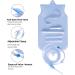 TopQuaFocus 2L Reusable Coffee Enema Bag Kit for Colon Cleanse - Clear Silicone Hose, 4 Tips, Enema Bag for Women - Buy Online on GoSupps.com