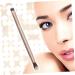 Double Ended Eyebrow & Eyeshadow Brush - Soft Vegan Bristles for Precision & Blending | Versatile Makeup Tool - Buy Online on GoSupps.com