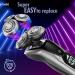 SH90 Replacement Rotary Heads for Philips Norelco Series 9000 & S8000 - Upgrade Your Shaver Blades Today - Buy Online on GoSupps.com