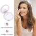 Compact Powder Box Set - 2 Empty Containers with Sponge Puff & Mirror | Portable Travel Makeup Kit for Women & Girls (Silver & Pink) - Buy Online on GoSupps.com