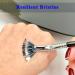 Angled Fan Shaped Eyelash Brush Eyelash Comb Separator Eyelash Comb Brush Mascara Fan Brush for Lashes Portable Folding Cosmetic Brushes Eyelash Separator Bent Applicators (2pcs Eyeliner Brush) - Buy Online on GoSupps.com