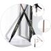 Mikinona 2 1 Eyebrow Makeup Tools Grey Eyebrow Automatic Pencils To Rotate Wooden Door Eyebrow Pencil 1 count (Pack of 1) Grey - Buy Online on GoSupps.com