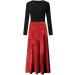 Hanxiulin Women's Christmas Dress - Long Sleeve Sweater Dress & Festive Party Costume - Buy Online on GoSupps.com