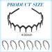 Chuangdi 6 Pieces Zigzag Headband - Black Fresh Style Hair Comb Hairband for Women and Girls - Buy Online on GoSupps.com