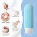 TSA Approved Travel Bottles for Toiletries - 19 Pack, Leak Proof Silicone Containers for Shampoo, Conditioner, Lotion - Squeezable Tubes for Easy Dispensing - Travel Size Accessories Kit - Buy Online on GoSupps.com