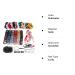 748PCS Hair Accessories Variety Pack for Girls & Women - Scrunchies, Elastic Bands, Hair Clips - Buy Online on GoSupps.com