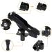 Premium Croch Rod Holder for Boat & Kayak - 2 Adjustable Fishing Rod Holders 360 Rotatable Stable & Durable - Buy Online on GoSupps.com
