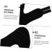 Healvian Thumb Brace 2pcs Hallux Valgus Strap| Bunion Relief Orthopedic Splint | Metatarsal Pads | Neuroma Pad | Forefoot Straightener - Buy Online on GoSupps.com