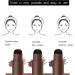 LXZJJM Eyebrow Stamp Stencil Kit - Long-lasting Smudge-free Brow Makeup | Natural and Smooth Texture | Multifunctional | Includes 10 Brow Shapes & Stamps | Reusable eyebrow stencils (02#natural brown) - Buy Online on GoSupps.com