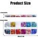 English Letter Nail Art Glitter Sequins 1Box 12Grids Iridescent Laser Alphabet Nail Flakes for Nail Art Sequins Resin Fillers Nail Glitter for Nail Art Design Decorations DIY Crafts (Colorful Letters) - Buy Online on GoSupps.com