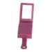 CHERKRAFT Purple Lipstick Case with Mirror - Soft Leather Organizer for Purse, Premium Travel Cosmetic Pouch - Buy Online on GoSupps.com