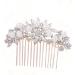 Didiseaon Pearl Hair Comb Crystal Headpiece Hair Accessories Rhinestone Barrettes Crystal Hair Comb Rhinestone Headpiece Bridal Hair Comb Pearl Comb Vintage Hair Comb Props Fashion Bride - Buy Online on GoSupps.com