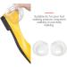Healifty Silicone Gel Heel Cups - Plantar Fasciitis Relief for Men & Women - Buy Online on GoSupps.com