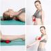 Wovte Silicone Massage Lacrosse Ball for Sore Muscles - Deep Tissue Relief for Shoulders, Neck, Back, and Feet - Trigger Point Therapy for Muscle Knots - Ideal for Yoga and Myofascial Release - Red - Buy Online on GoSupps.com
