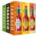 TABASCO Gift Set with Original Red Pepper Green Jalape o Garlic Cayenne Habanero Chipotle Scorpion (6 x 150ml) and Srira - Buy Online on GoSupps.com