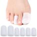 Toe Caps Toe Protectors Gel Toe Guards Cushion Toes Relief for Calluses  Corns  Hammer Toes  Overlapping Toes  Blisters  Ingrown Toenails  Crooked Toes For Men and Women Inside Socks and Shoes 6 Count (Pack of 1)
