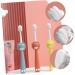 Hoement 3-Piece Children's Toothbrush Set | Daily Use Manual & Travel Toothbrush for Kids | Essential Children s Accessories - Buy Online on GoSupps.com