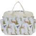 Kamay's Waterproof Mummy Diaper Bag with Changing Mat - White Pine Tree Elk Eagle Design - Buy Online on GoSupps.com