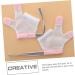 DOITOOL Kids Pink Net Biting Gloves 1 Pair | Children's Mittens for Baby Hands | 11X9.5CM - Buy Online on GoSupps.com