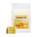 Turmeric Ginger Cinnamon Tea Natural Ingredient No Sugar and Caffeine Free Turmeric Ginger Cross Blend Natural Health Tea 14x20cm for Immune Support Sleep Morning Stress Relief